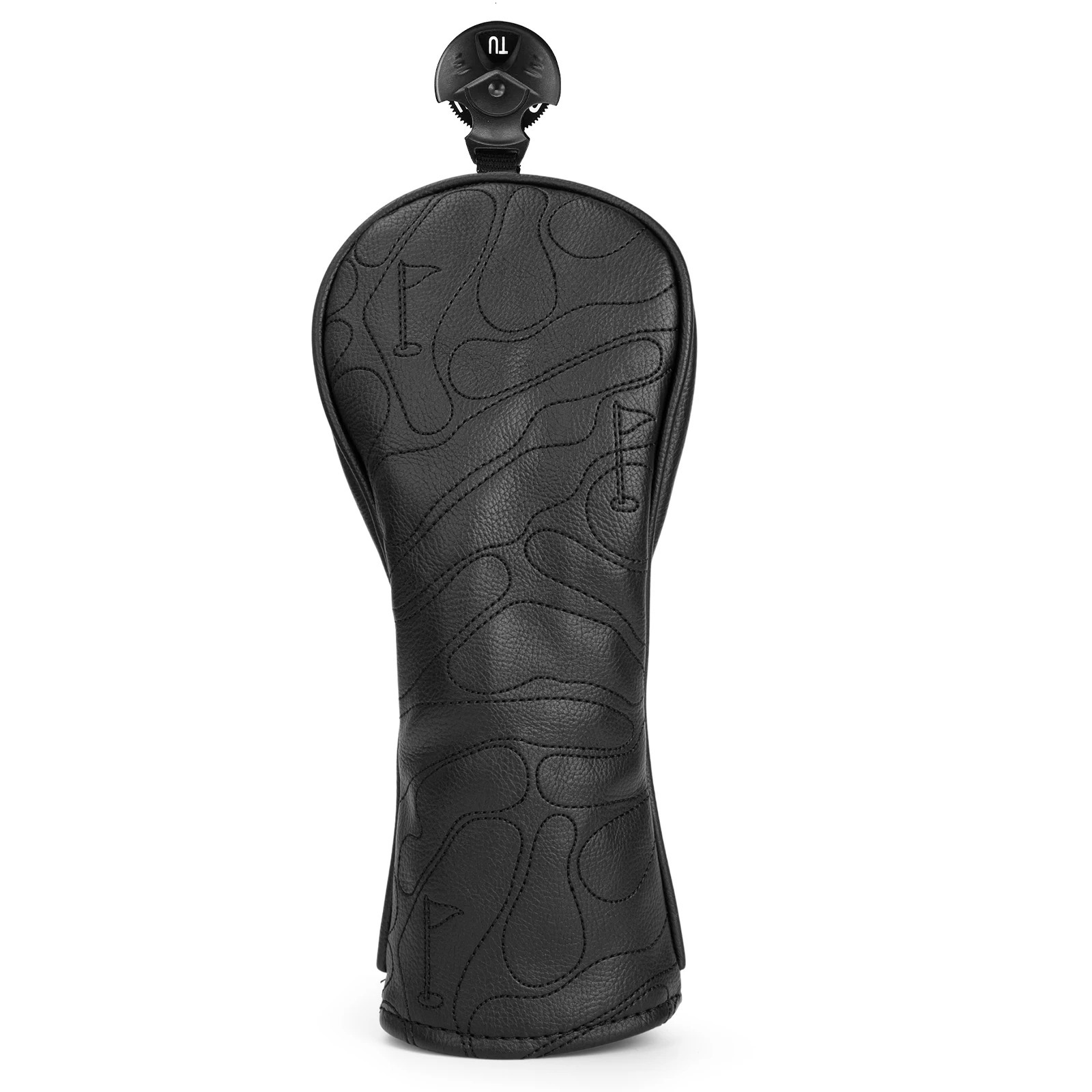 Golf Club Head Covers 3 Wood Headcover Set Premium Leather for Woods Driver FairwayFW Wood HybridUT with Number Tags 4pcs 251211