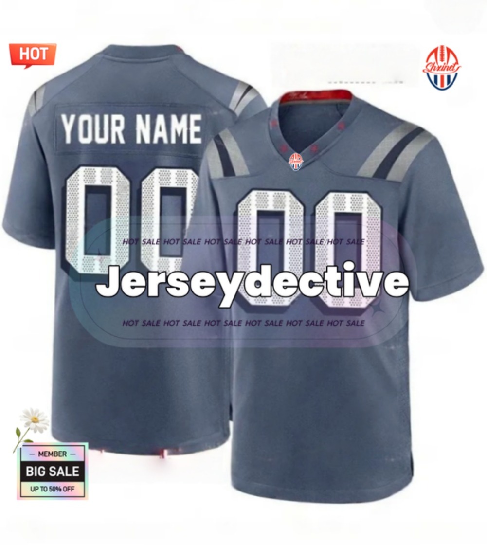 football Jersey Drake Maye Stefon Diggs Brady Christian Gonzalez Tom Rhamondre Stevenson Javon Baker Football Jerseydetective