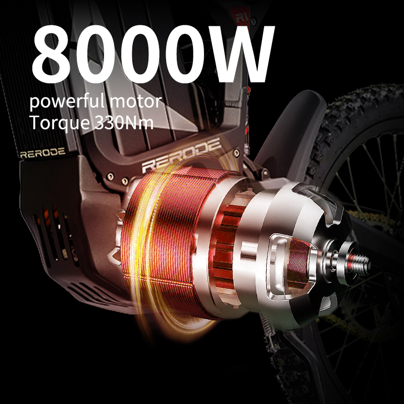 HEZZO R1 Lightweight Off-road Electric Motorcycle 72V 8KW Powerful Middrive Enduro Ebike 330Nm Torque 35Ah Surron Long Range Electric Dirt Bike