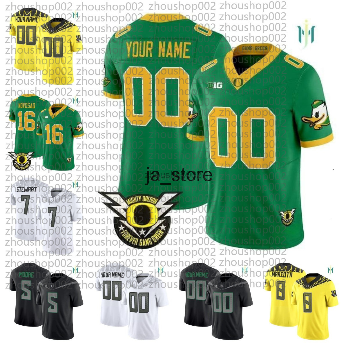 Hot Mens Oregon Ducks 2025 custom stitched football jerseys Dante Moore Austin Novosad Evan Stewart Bryce Boettcher Marcus Mariota women youth xxs6xl 