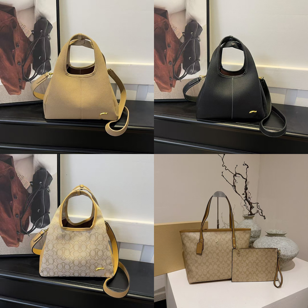 Luxry Designer Lana 23 Handbag Shoulder Bucket Messenger Bag Crossbody Handbags Large Capacity Shopping Tote Leather