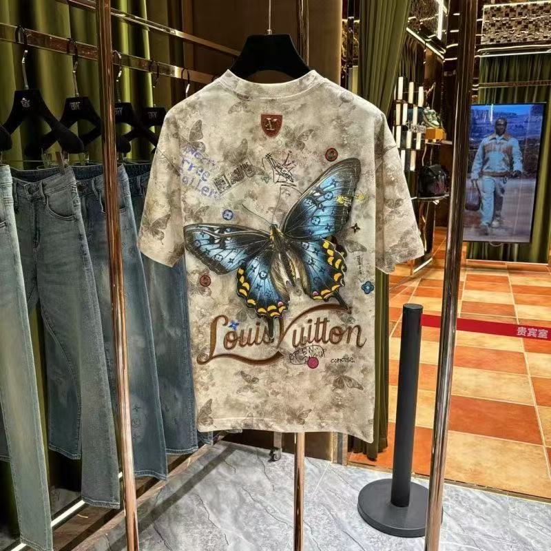 Men's T-Shirts Summer t-shirt High-quality clothing brand designer men casual t-shirt printing fashion letters short sleeve round neck men fashion t-shirt