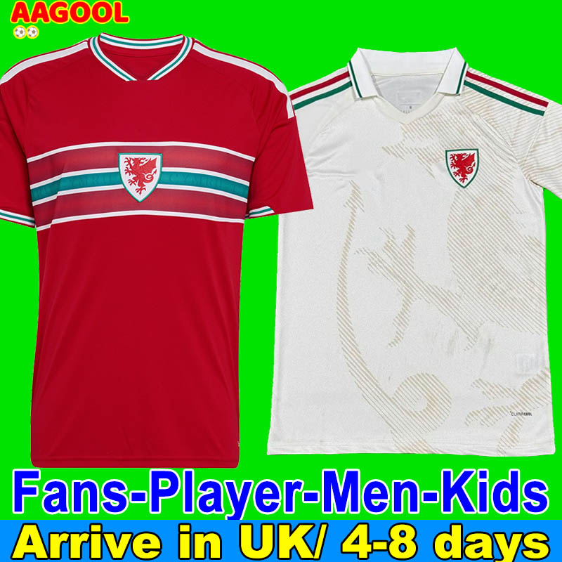Wales soccer jersey 2026 World Cup JAMES BALE Men Home Away fans player version Welsh football kit shirt uniforms JOHNSON N.WILLIAMS RODON T.ROBERTS MOORE THOMAS Kids