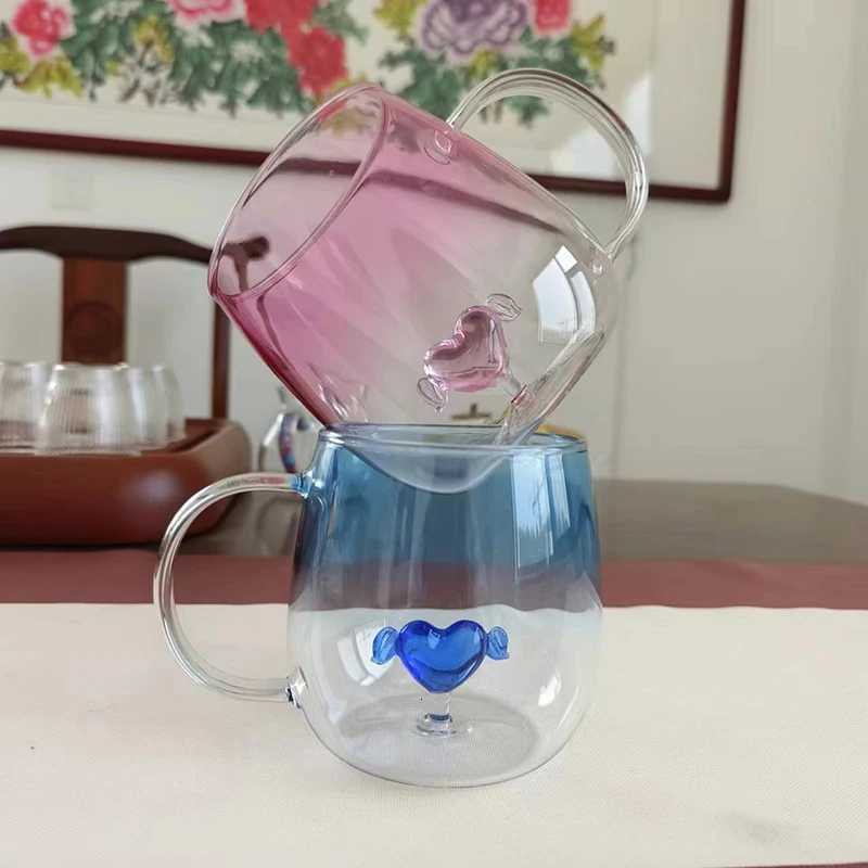 3D -Shaped with Handle Milk Ju Coffee Beer Cocktail Water Clear He Garden Outdoor Living H251215