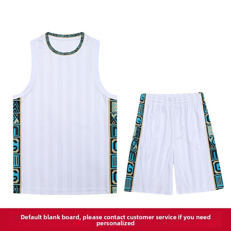 New Basketball Set Men, Ice Silk Training Team Uniform, Breathable Quick-Dry Sports Jersey for Adults, Students