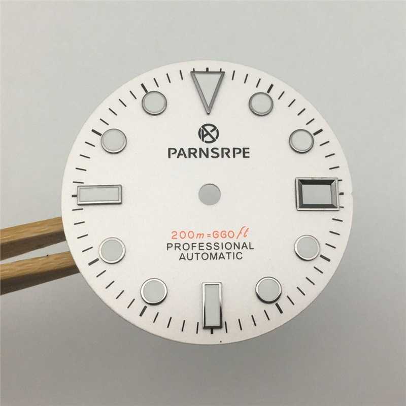 28.5mm disc replacement with a modified dial featuring luminous numerals, compatible with the NH35 movement and model FC7 S251215