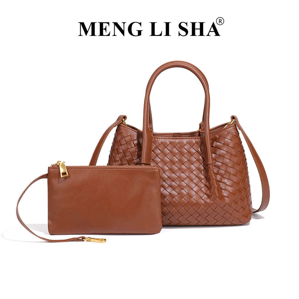Luxury Bag Designer Bags Totes Hobo Cross Border New Fashion Hand Woven Commuting Large Capacity Single Shoulder Crossbody Mother Daughter Tote Bag Ca