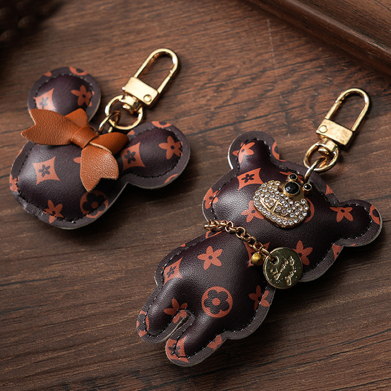 2026 Handmade Cartoon designer Keychain for Car Cute Minimalist Bag Charm Gift for Women
