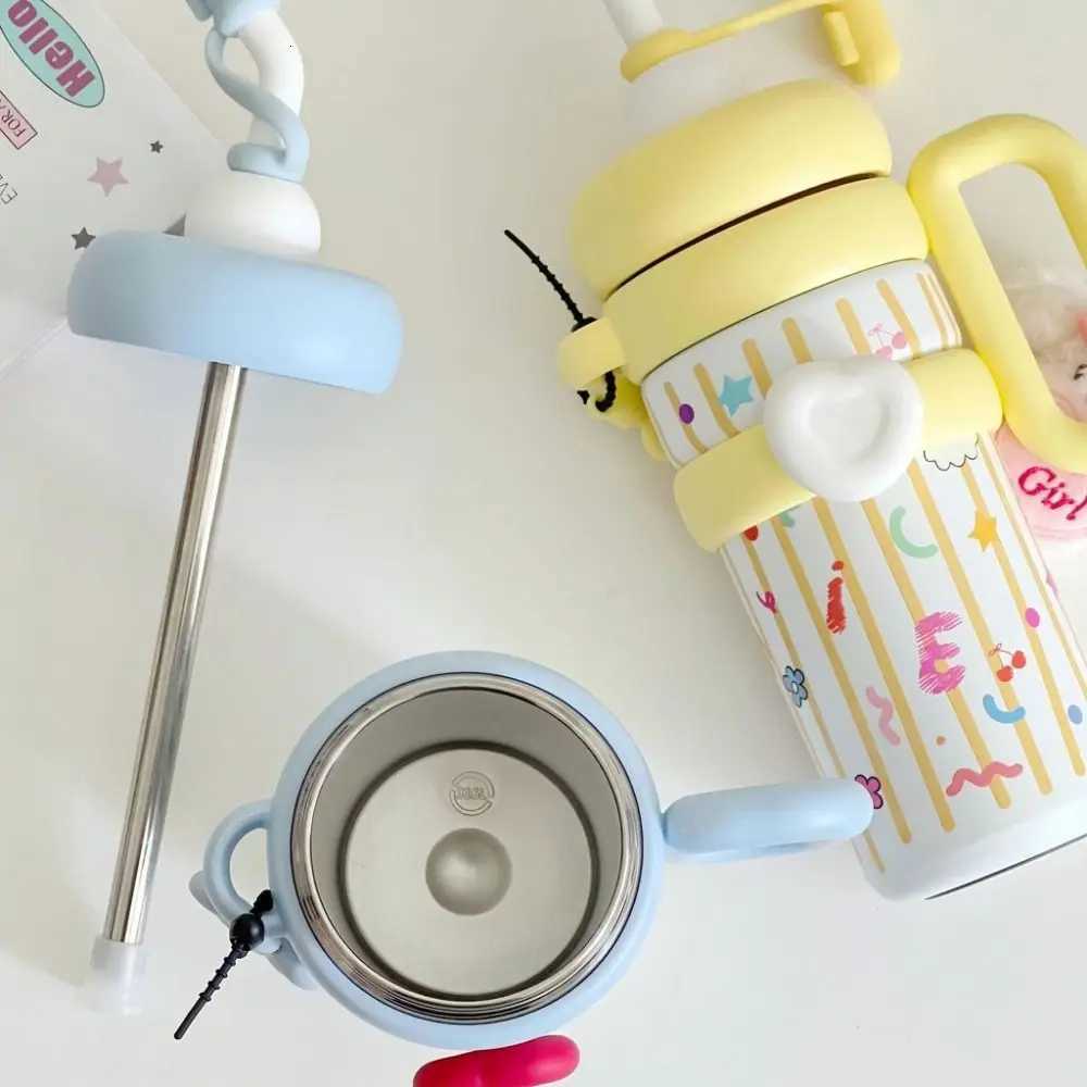 920ML Insulated Thermos with Handle Handheld Thermos Coffee Cup Stainless Steel Large Capacity Sports Water Kettle Travel H251215