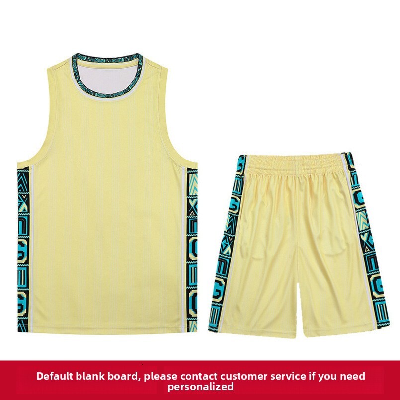 New Basketball Set Men, Ice Silk Training Team Uniform, Breathable Quick-Dry Sports Jersey for Adults, Students