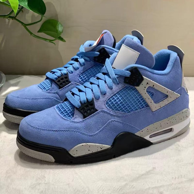 2026 Designer shoes 4s basketball shoes 4 Pizza Black Cat Worn Blue White Cement Black Meatllic Black Cool Grey Concerd Flu Game mens sneakers womens 