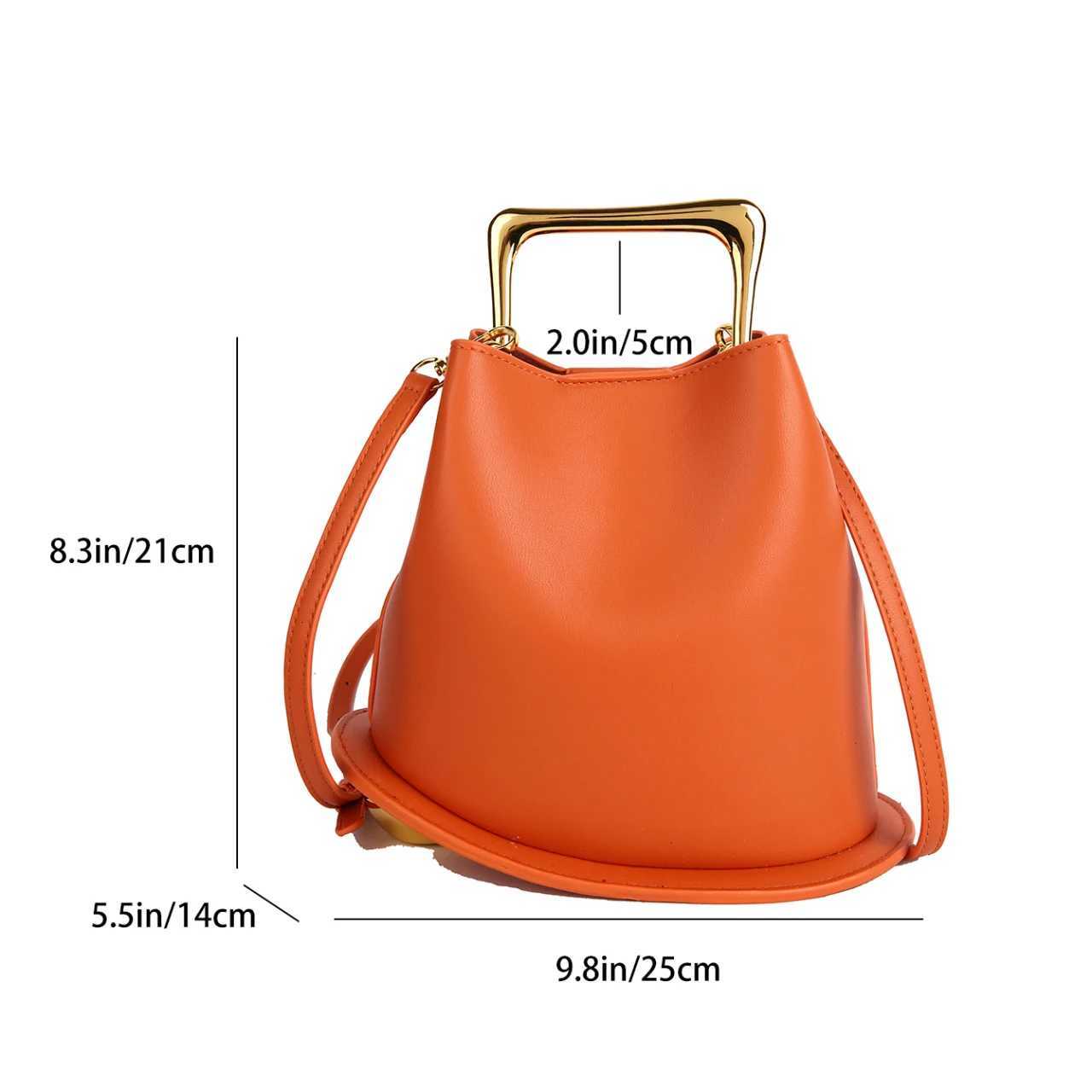 Luxury Gold Evening Purse And Handbag Fashion Clutch Bag Designer 2 Set Bucket Tote Bag Women 8 Color Pu Leather Crossbody Bags H260523