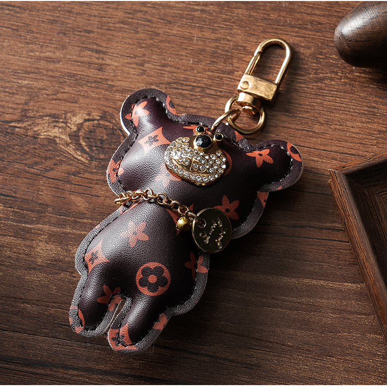 Handmade Cartoon designer Keychain for Car Cute Minimalist Bag Charm Gift for Women