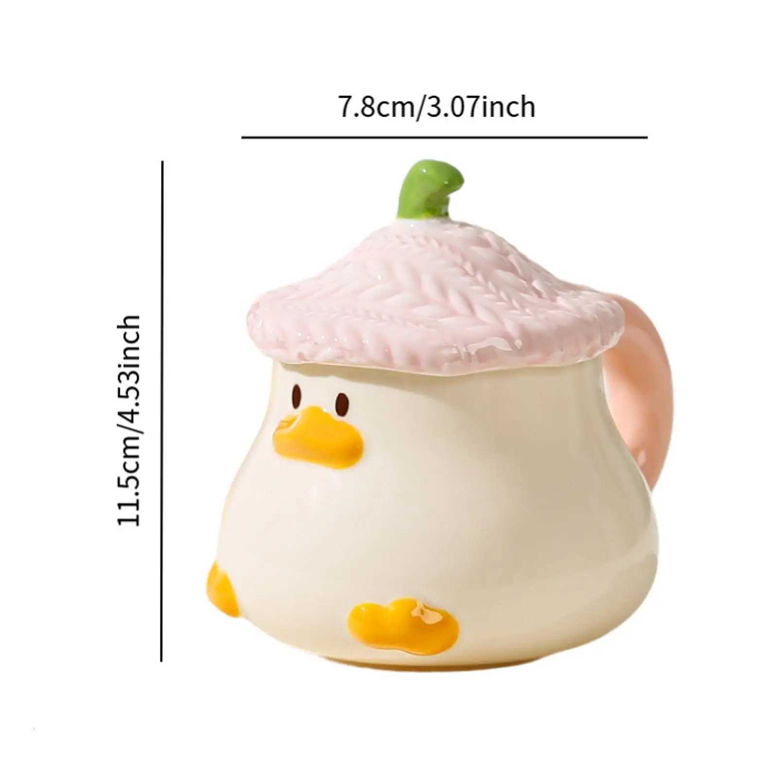 Ceramic Coffee g Large Capacity Cartoon Funny Able Breakfast Cup Tea Cup Oatmeal g for Tea Latte Coffee Birthday Gift H251215