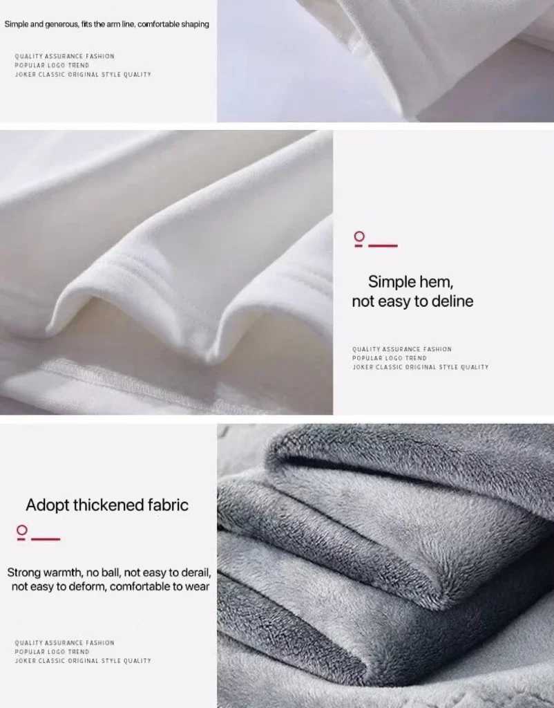 1pcs Men Thickening Velvet Warm Tops Mens Winter Long-sleeved Thermal Underwer Male Round Neck Fashion T-shirt M-5XL G251215