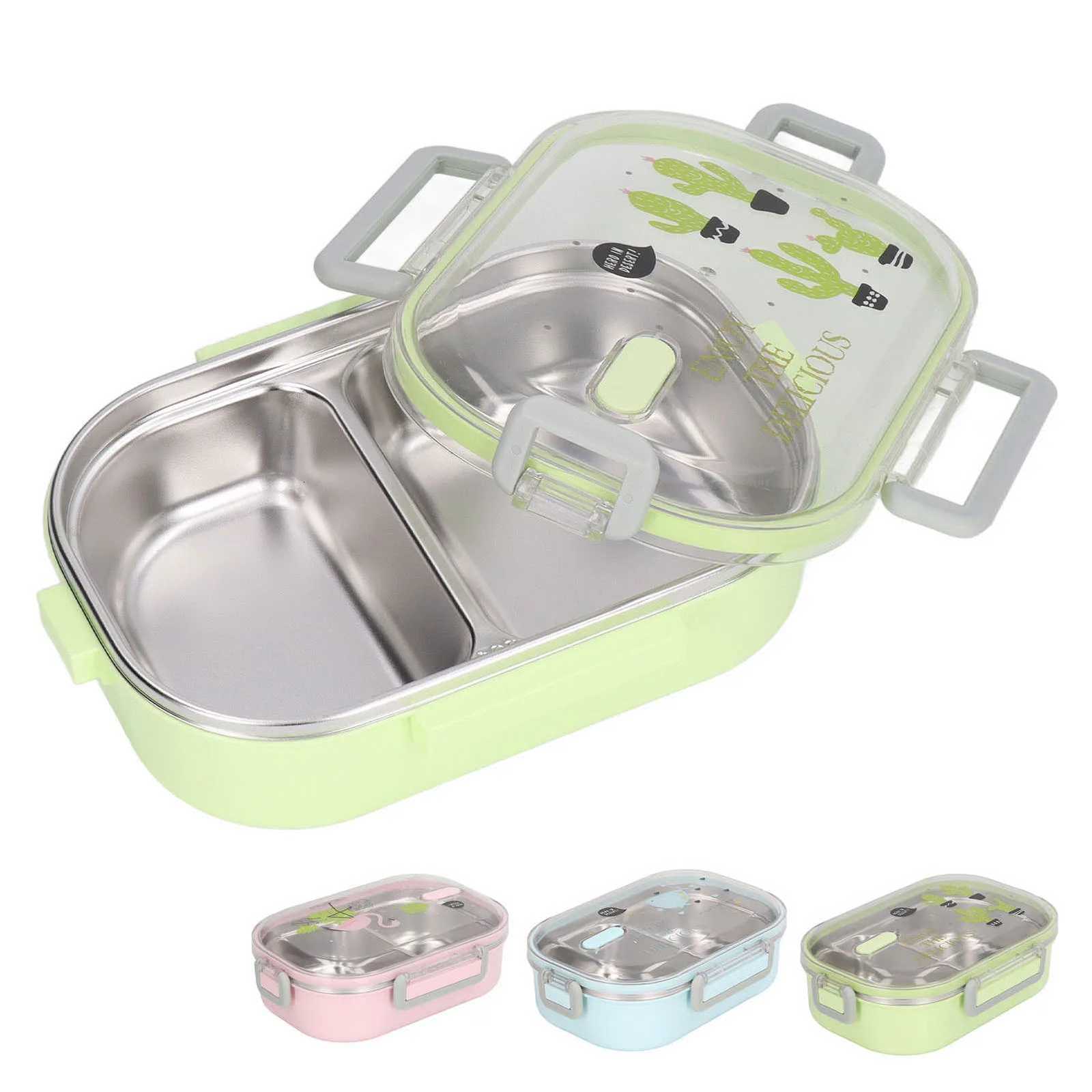 Thermal Insation Lunch Box Stainless Steel Lunch Box Cpartment Liner Japanese Style Leak Proof Container for School Student H251213