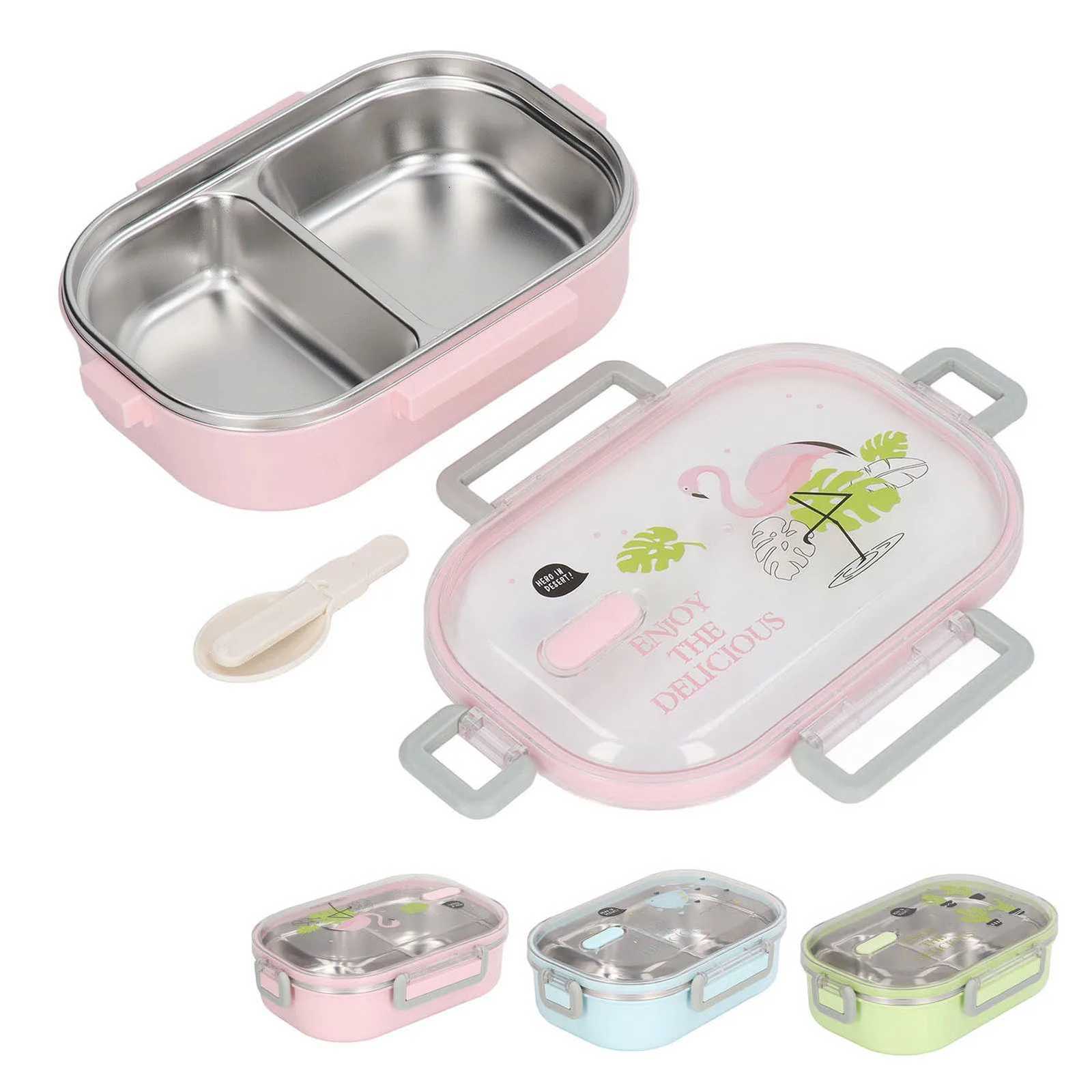 Thermal Insation Lunch Box Stainless Steel Lunch Box Cpartment Liner Japanese Style Leak Proof Container for School Student H251213