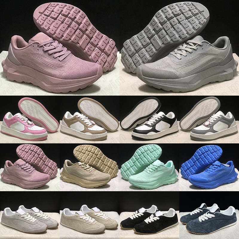 free shipping designer alos yoga casual shoes aloshoes Recovery Mode Runner sneakers chaussure men women trainers Plate-forme outdoor Black White luxury classic