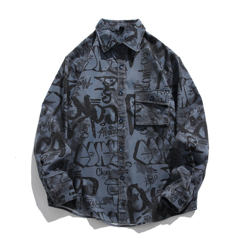 Mens Denim Jacket Long Shirt Wide Shoulders Fashion Male Jean Coats Sleeves Korean Clothes Lxury Print Vintage Cowboy 240810