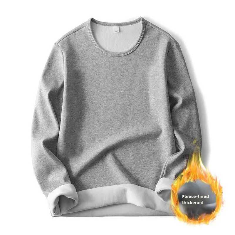 Autumn Winter Mens Hermal Underwear Tops Men Round Neck Long Sleeve T-shirt Base Layer Top Long Sleeved Casual T-shirt G251215