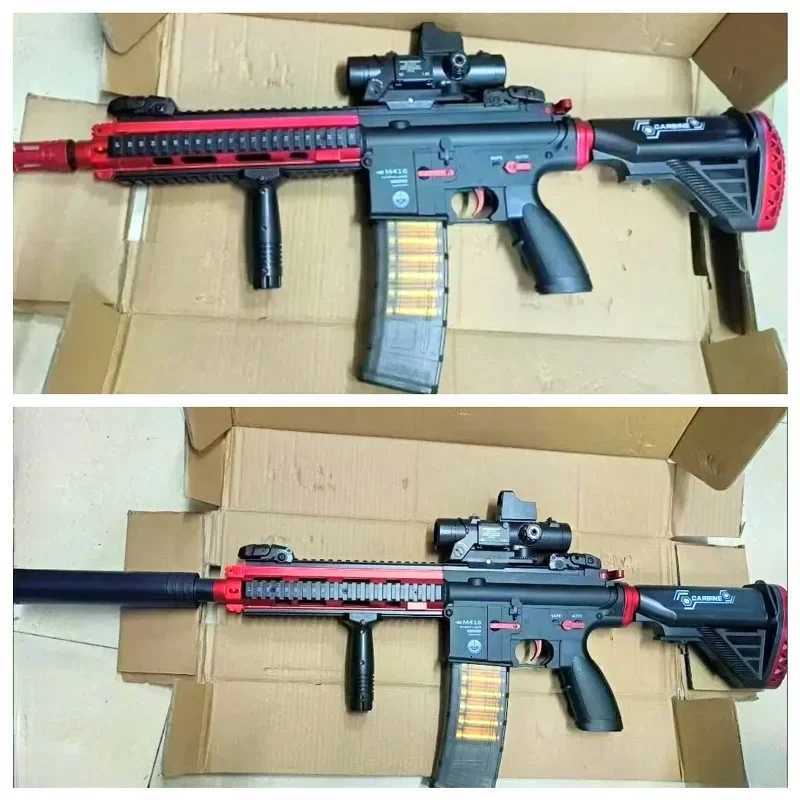 M416 Fully Automatic Shell Ejection Child Soft Bullet gun Mechanical Continuous Firing Weapon Boys Toy Gun CS Fighting Game GiftXJ251215