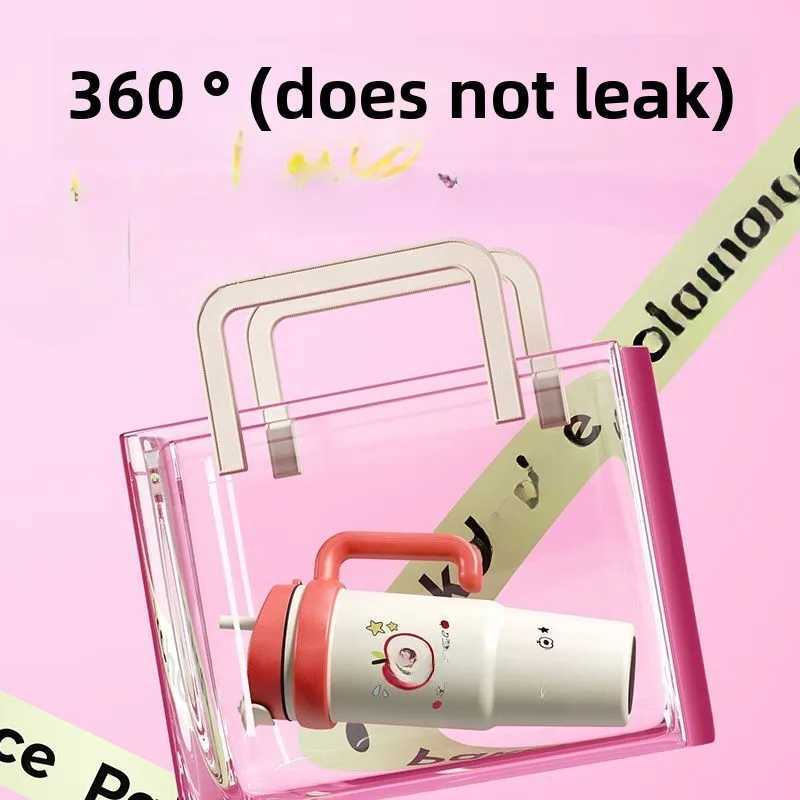 Coffee Mug Female High-Quty Appearance Cup Creative Water Cup Thermos Bottles Stainless Steel Water Bottle H251215