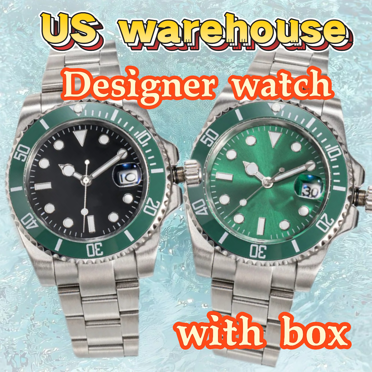 watch mechanical womens mens watches man designer luxury watch sapphire glass water resistant stainless steella
