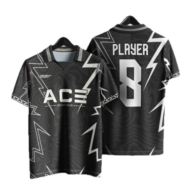 Summer V-Neck 3D Printed Short Sleeve T-Shirt Casual Comfortable Sports Jersey European and American Cross-Border Dropshipping TK