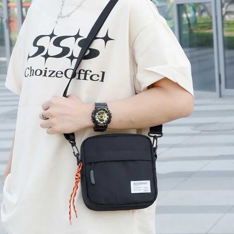 Luxury Brand Casual Mini Crossbody Bag For Phone Bag Men Messenger Bag Male Small Side Shoulder Bag Light Boy Oxford Chest BagT251215
