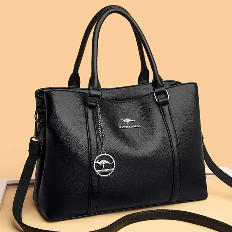 Genuine Brand Luxury Designer Women Bags High Quality Leather Shoulder Crossbody Messenger Tote Bag Large Handbag PursesT251215