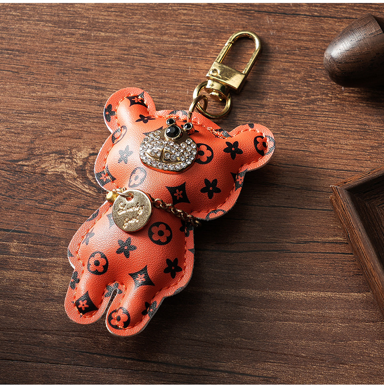 Handmade Cartoon designer Keychain for Car Cute Minimalist Bag Charm Gift for Women