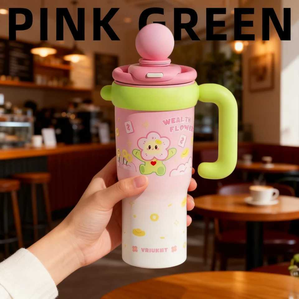 1PC minimst and fashionable stainless steel insulated cup 12L outdoor and car cup ice king cup with two usage methods H251215