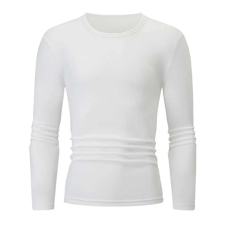 1/2/4 Piece Set Of Autumn/Winter Mens And Teenagers Casual Warm Underwear Set Comfortable Sports Long Sleeved Thick Base Shirt G251215