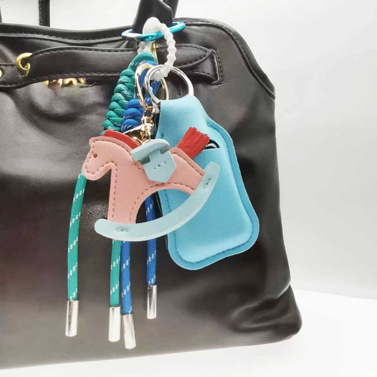 Ita Bag Accessories Bag Charms Rocking Horse Pendant for Bag Women Handbag Purse Keychain Man Backpack Decoration Chain M251215