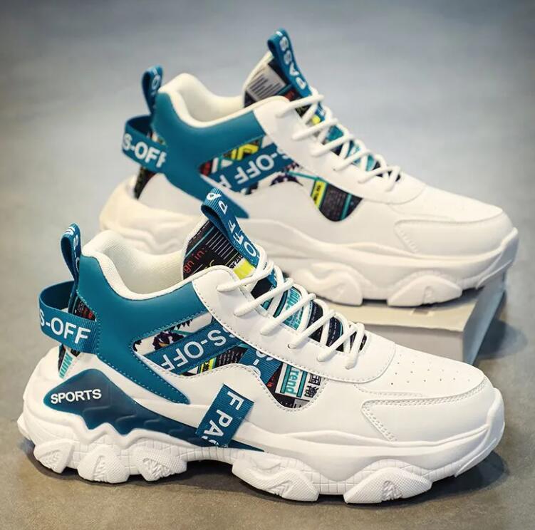 Men's shoes autumn winter 2025 new sports life sports leisure running increase basketball daddy plus velvet tide shoes Z 12.5-9