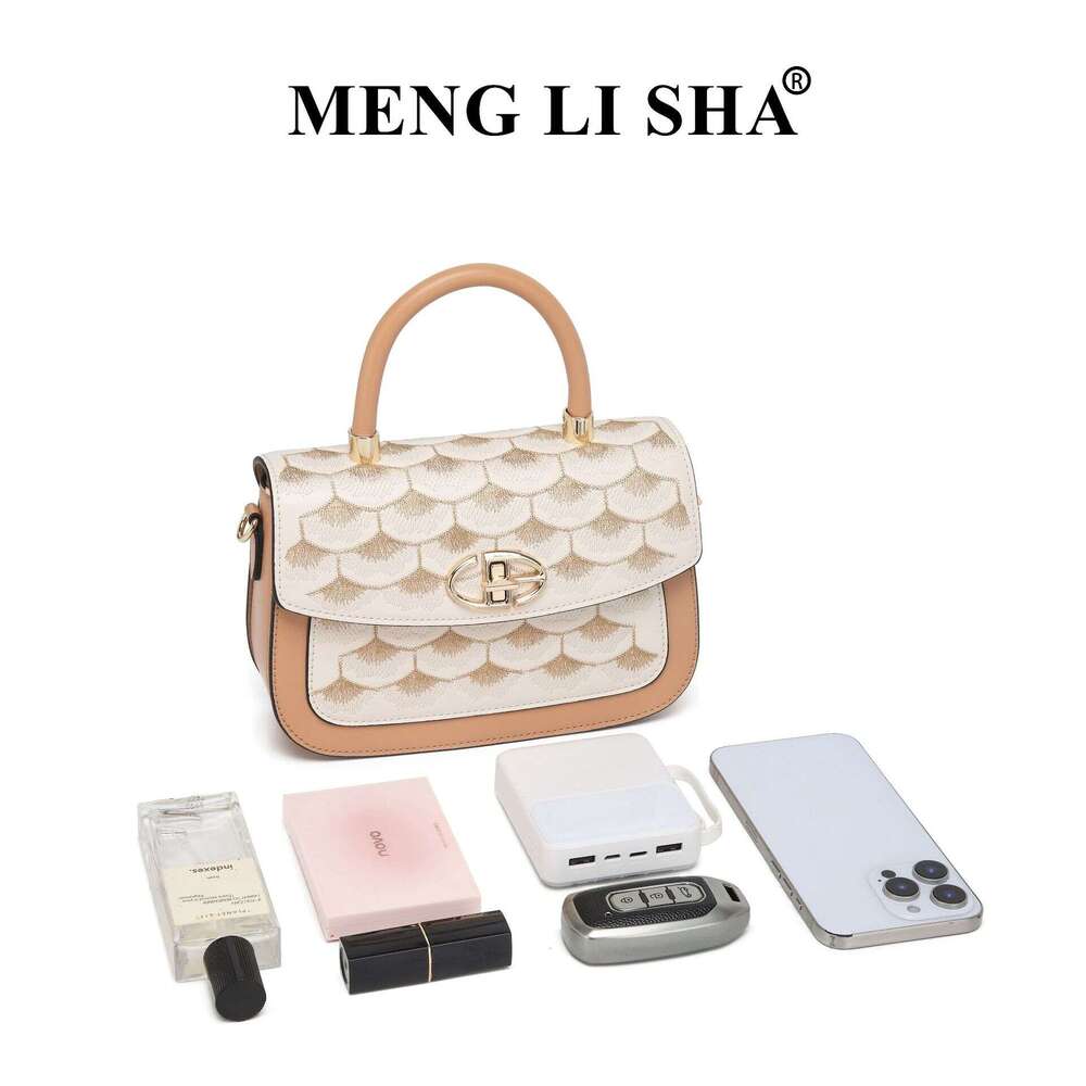 Luxury Designer Totes Hobo Niche New Chinese Style Dragon Scale Embroidery Single Shoulder Small Square Fashion Crossbody Casual Versatile Handbag Sad