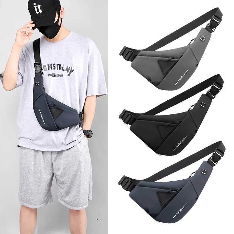 sling chest bag small shoulder bag husband messenger bag for men boy mini travel bag cross body bags anti theft mobile phone bagT251215