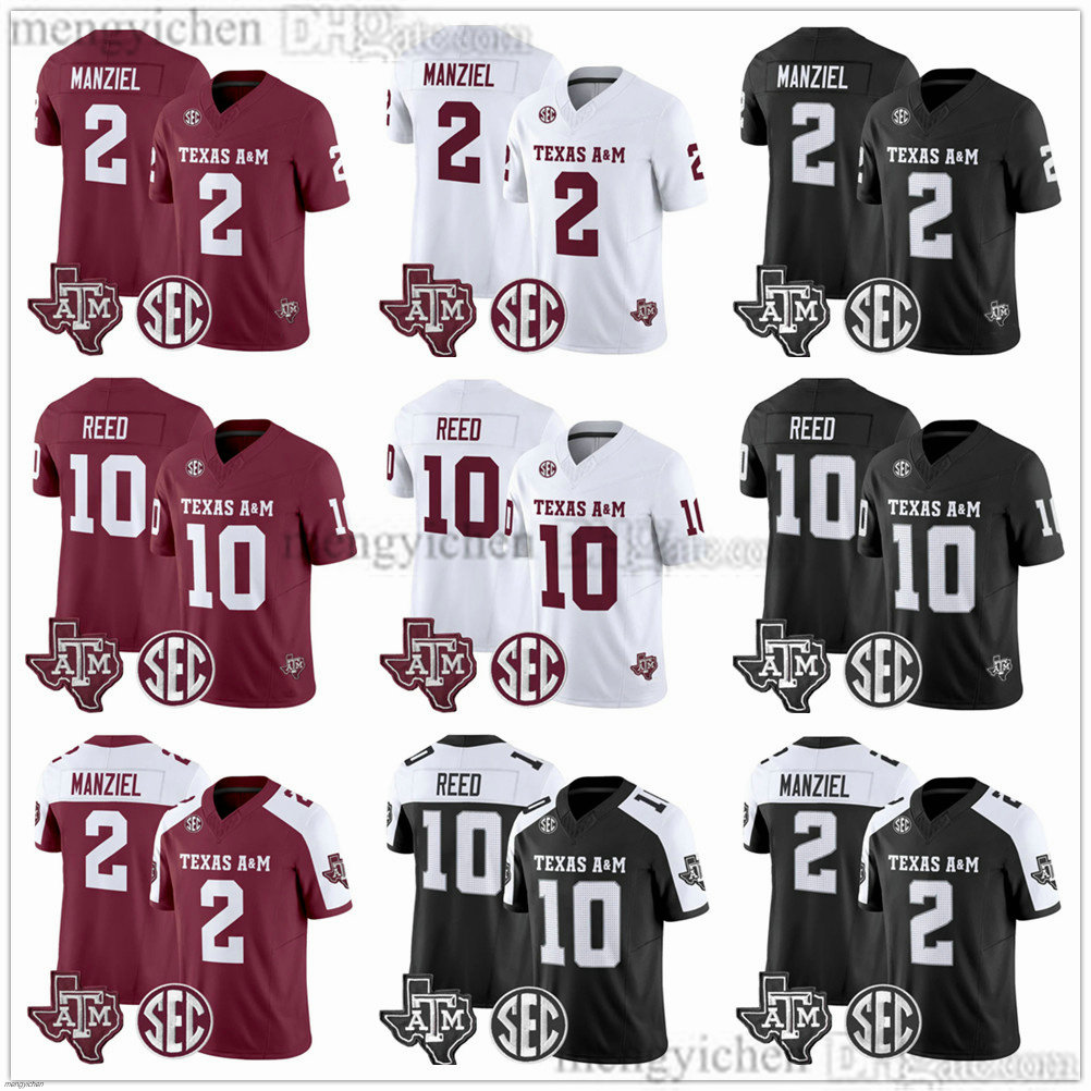 Men's Women Youth Texas A M College Aggies Football Jerseys 2 Johnny Manziel 10 Marcel Reed All Stitched
