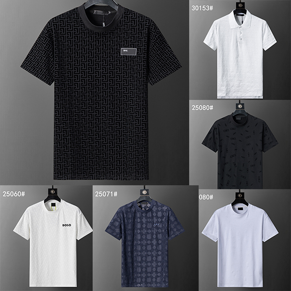 New Designer Brand mensT Shirts Top Quality Short Sleeve Shirt Simple Letter Printed Summer Casual Men Clothing Size S-XXXL.101tc