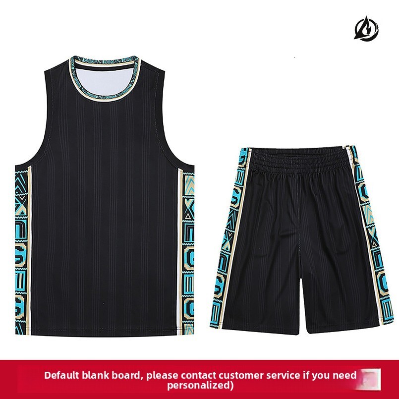 New Basketball Set Men, Ice Silk Training Team Uniform, Breathable Quick-Dry Sports Jersey for Adults, Students