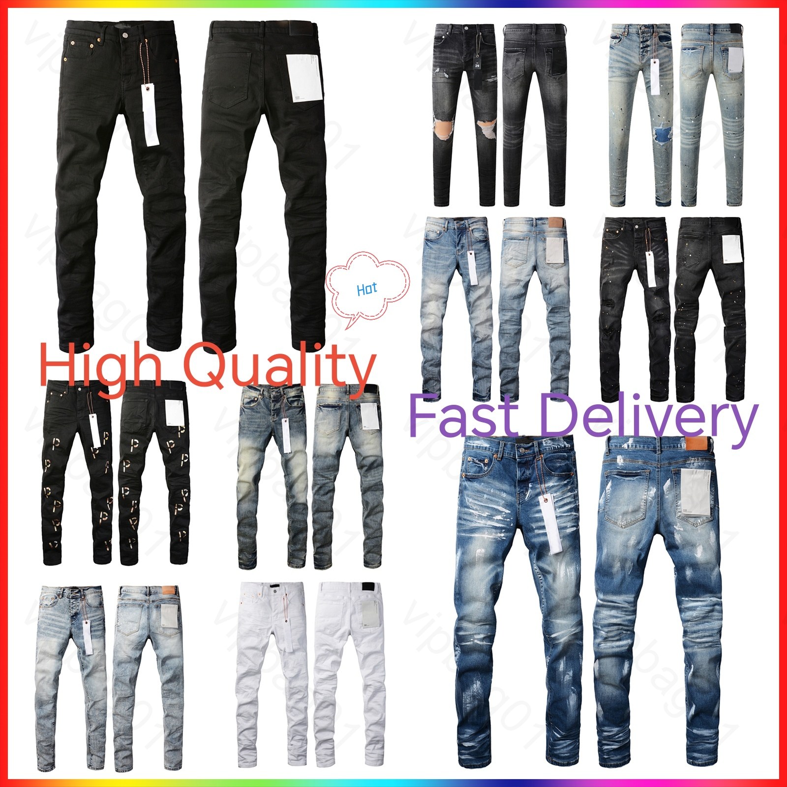 Designer purples jeans for mens ksubi jeans high quality pants jeans for men fashion purples brands jeans ripped denim pants luxury straight retro ripped biker jean