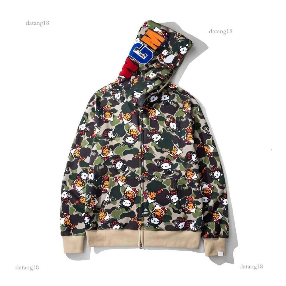 Bapelys Hoodie Designer High Quality Popular Fashion Hoodie Camo Jacket Camouflage Embroidery Jacket Y2k Streetwear Bapp hoodie Womens Sweatshirt Bapehoodys 7F2