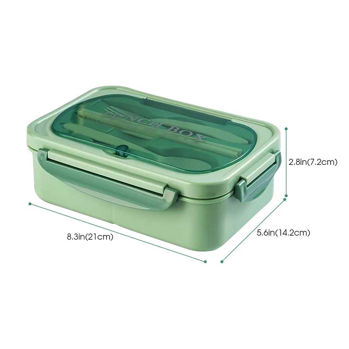 Bento Lunch Box Fruit Food Container For Kids Cpartment Microwave Oven Dinnerware Leakproof Lunchbox Outdoor Camping Picnic H251213