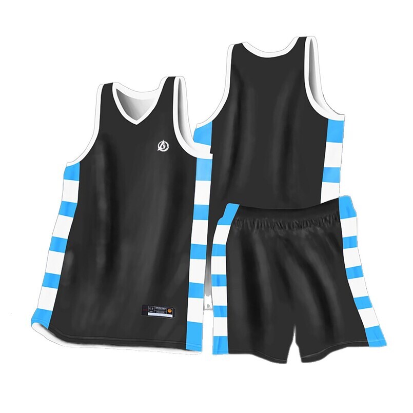 New Basketball Set Men, Ice Silk Training Team Uniform, Breathable Quick-Dry Sports Jersey for Adults, Students, and Children