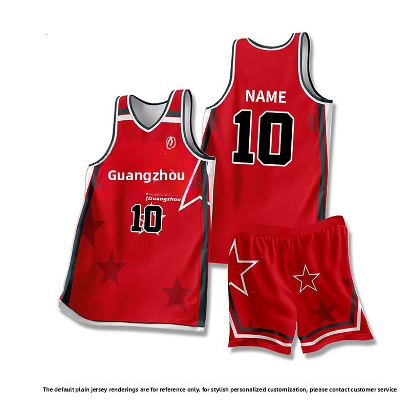 3D Digital Printed Basketball Set POD Team Sports Training Competition Uniform for Men, Women, and Children American Style Jersey