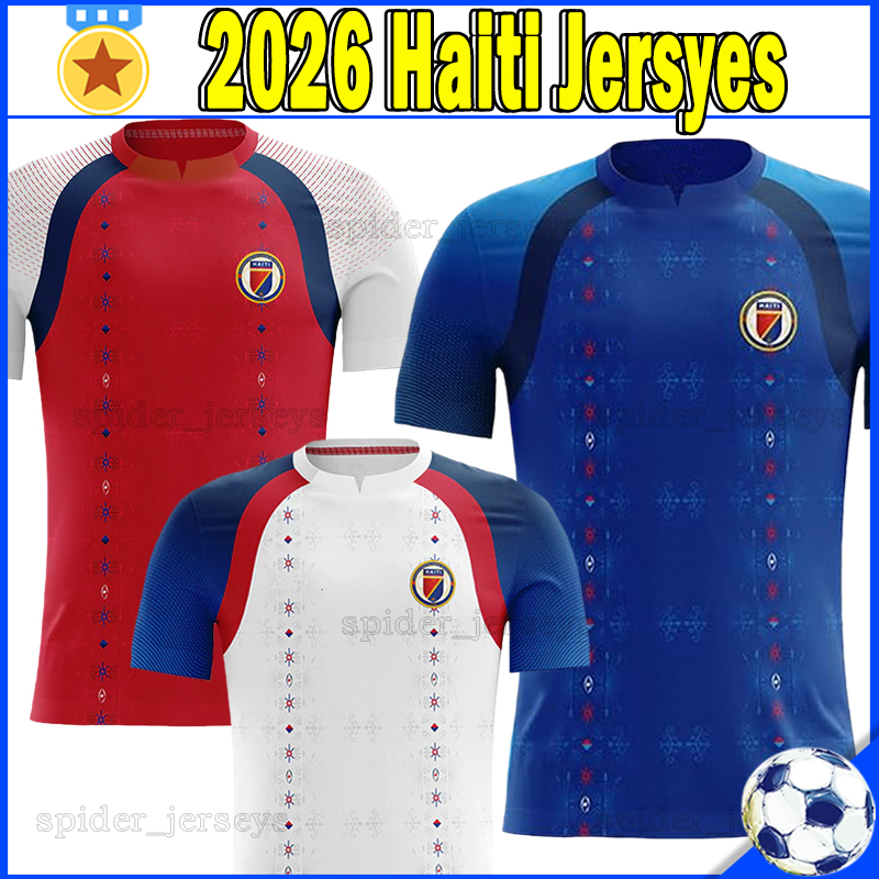 26 27 Haiti World Cup Soccer Jerseys national football team PIERROT DANLEY LOUICIUS PICAULT CASIMIR Football Shirts 2026 ETIENNE JR. PICAULT FORTUNE Men Uniforms