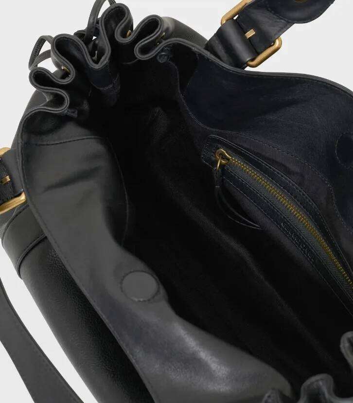 Ladies' 24H Handbag Both Timeless And Casual, Black Fashionable Tote Bag