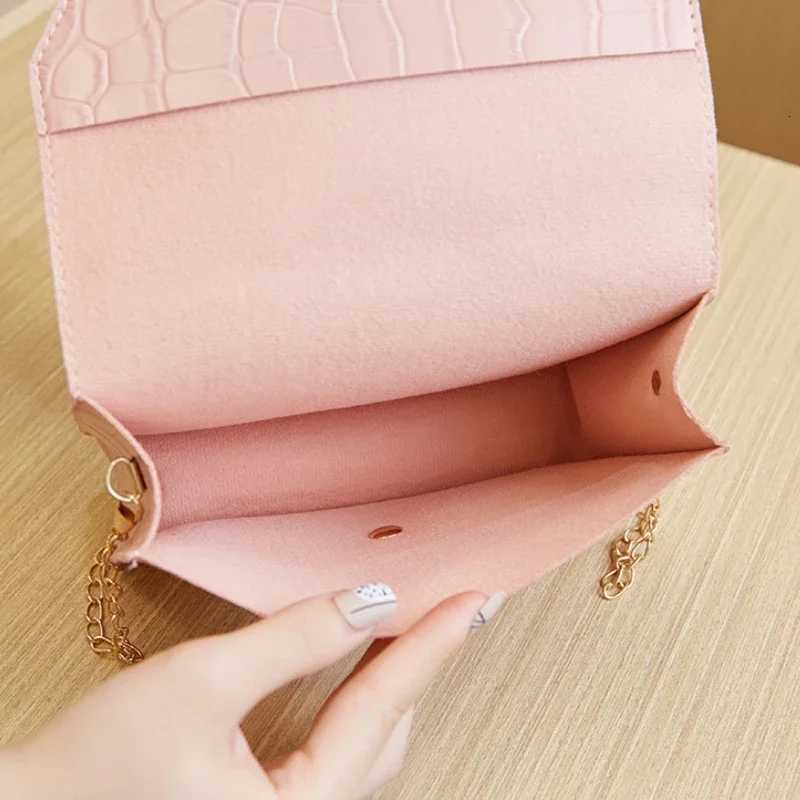 Mini Womens Shoulder Bag Luxury Brand Handbags for Women 2024 High Quality White Purse PU Hasp Messenger Bag Ladies Hand BagT251215