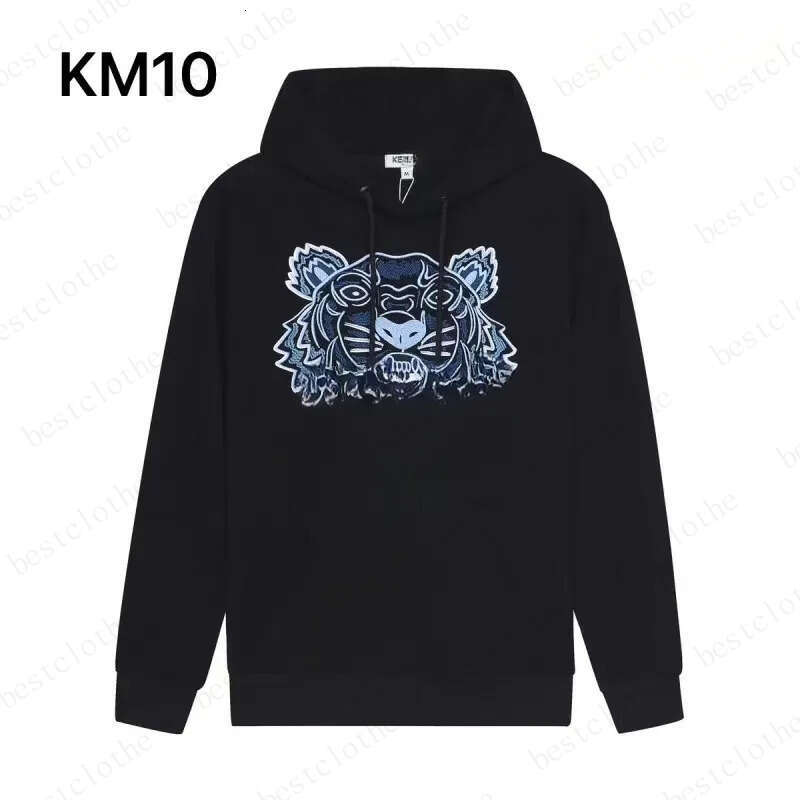 Designer Kenzohoody Tiger Shaped Casual Men And Women Long Sleeve Warm Embroidery Cotton Hoodie Clothing Sweater Hip Hop Kenzohoodiely Sweatshirt 7eb