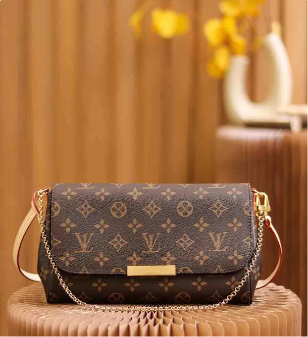 Designe s Luxury FAVORITE MM PM messenger bags Fashion women leather Shoulder Chain High Quality TOP 10A M40718 N41275 M40717 Purse Evening lvslys Crossbody